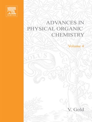cover image of Advances in Physical Organic Chemistry